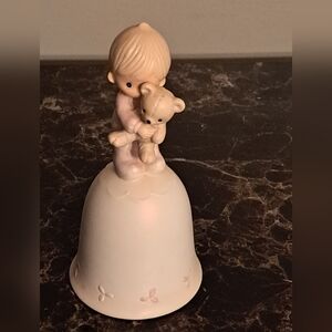 Vintage Precious Moments Bell Jesus Loves Me